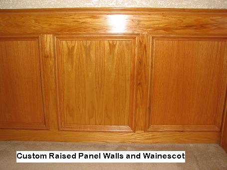 Raised Panel Walls In Austin, Texas