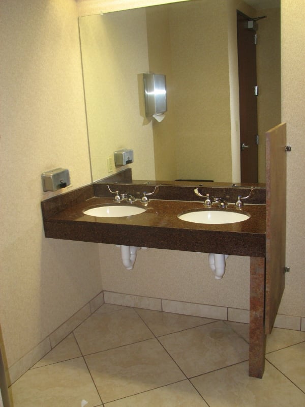 ADA bathroom cabinets in Austin, Texas