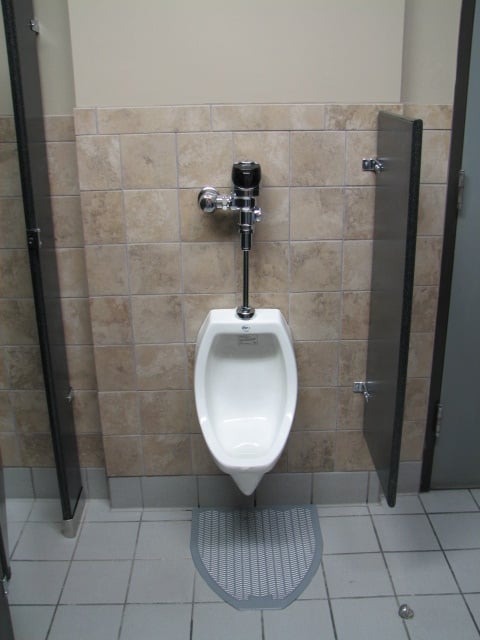 Commercial ADA Height Urinals in Austin, Texas.