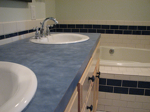 Fine Cabinetry with Plastic Laminate Tops in Austin, Texas