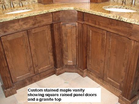 Fine Bathroom Cabinetry With Granite Top