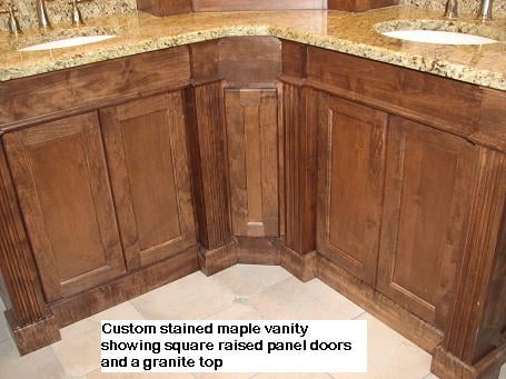 Fine Bathroom Cabinetry With Granite Top