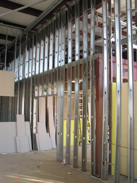 Commercial Metal Framing and Demising Walls
