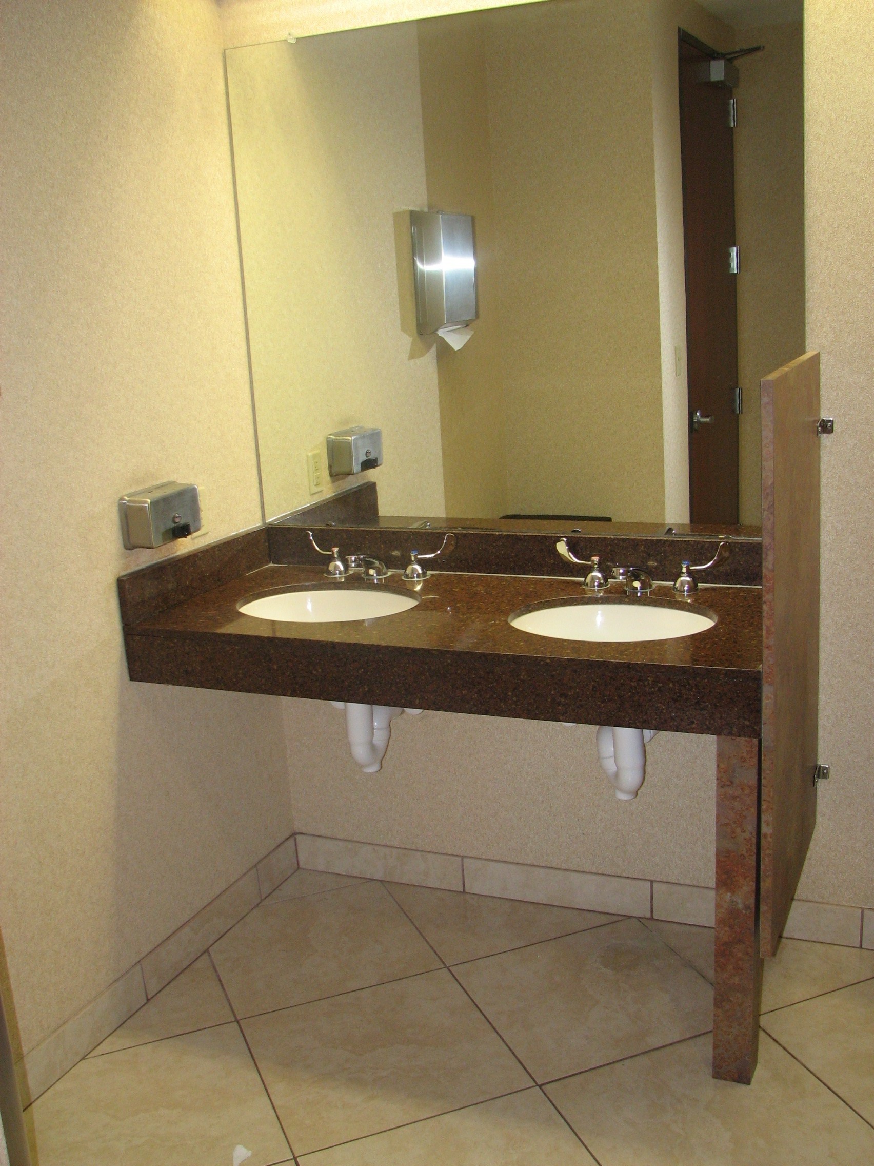 ADA vanities with roll under capability