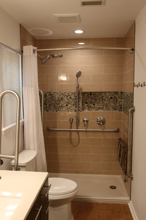 ADA shower in Austin, Texas