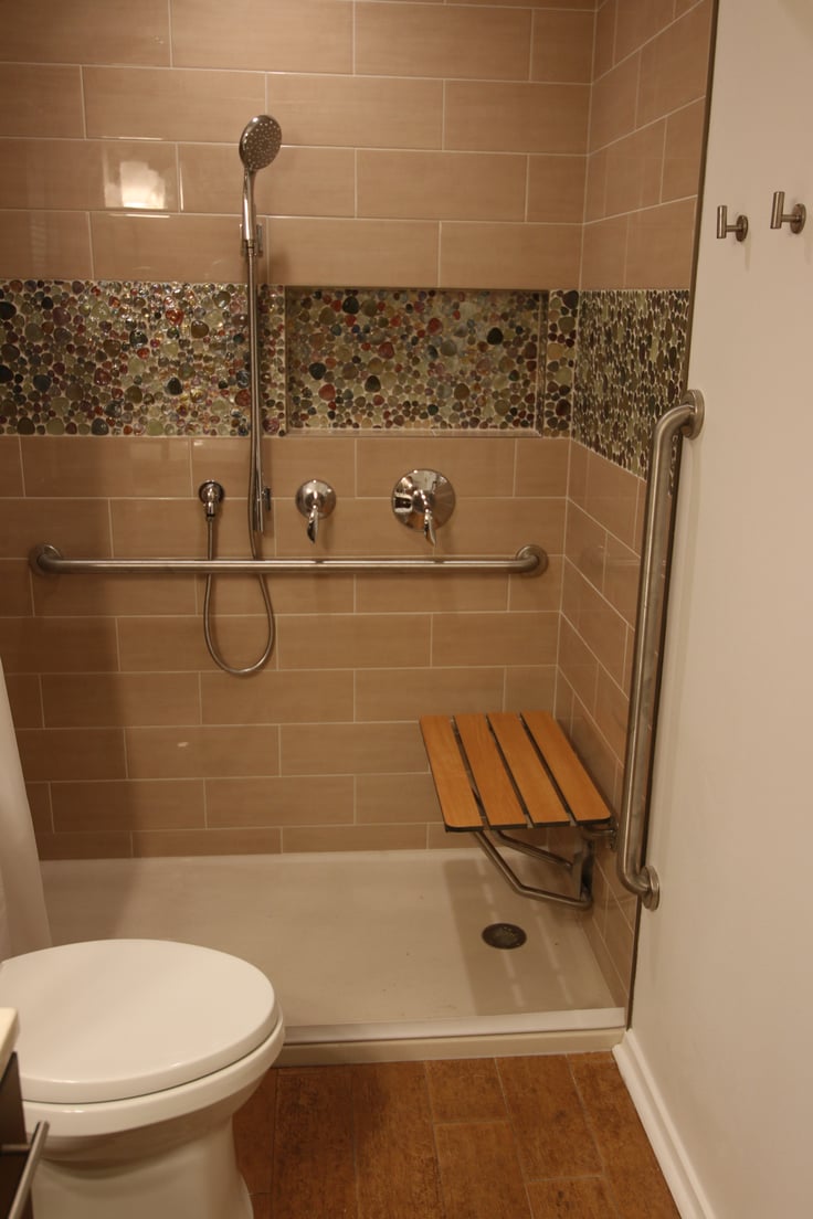 ADA Compatible Shower In Austin