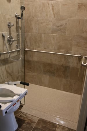 handicap bathroom in Austin