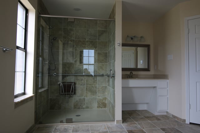 Tub to shower conversion in Austin