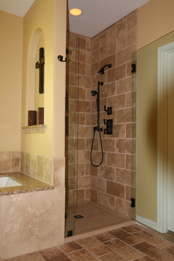 walk in shower