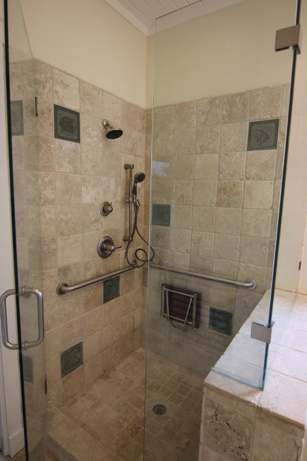 Handicap Accessible Roll-In Shower Pans & Wet Rooms - Innovate Building  Solutions