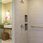 Modern roll in shower 2