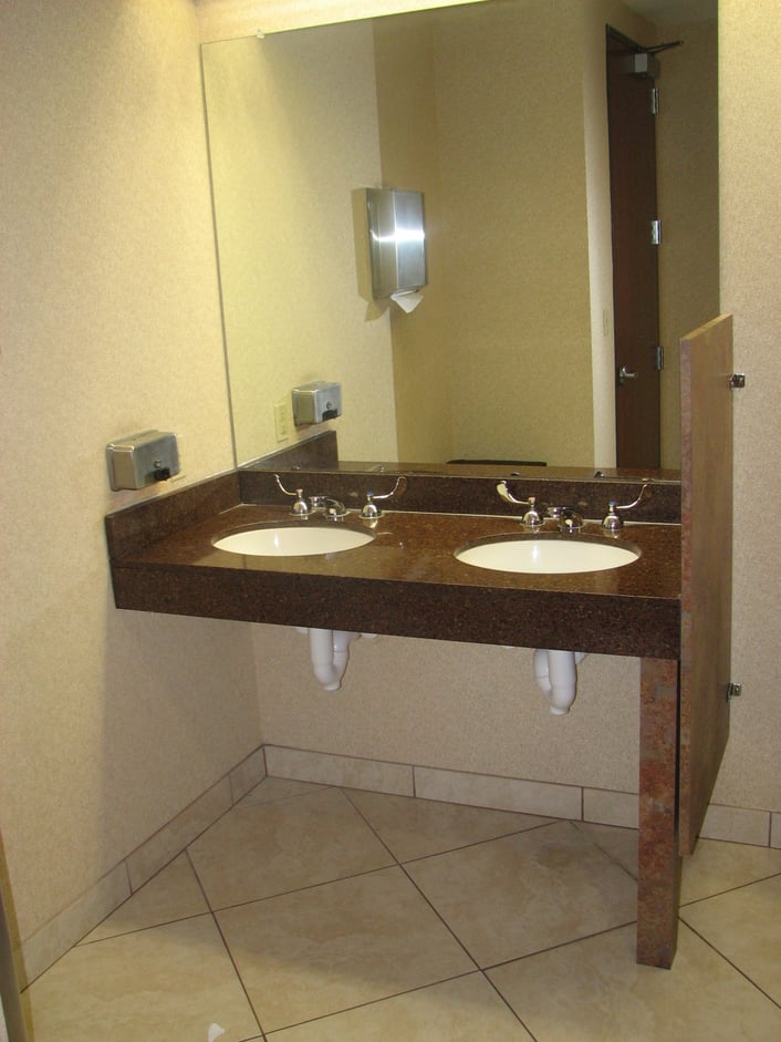 Ada Vanity Height, Wheelchair Accessible Bathroom Vanity Dimensions