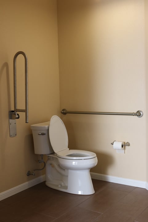 ADA accessible toilet in Austin