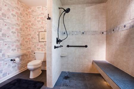aging in place bathroom modifications in Austin