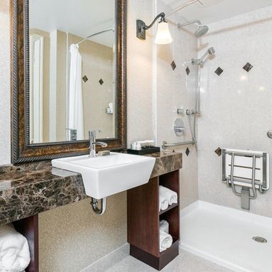 wheelchair accessible bathroom in Austin