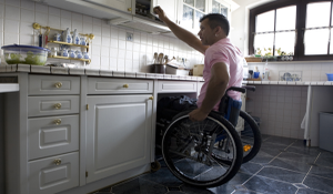 wheelchair accessible kitchen