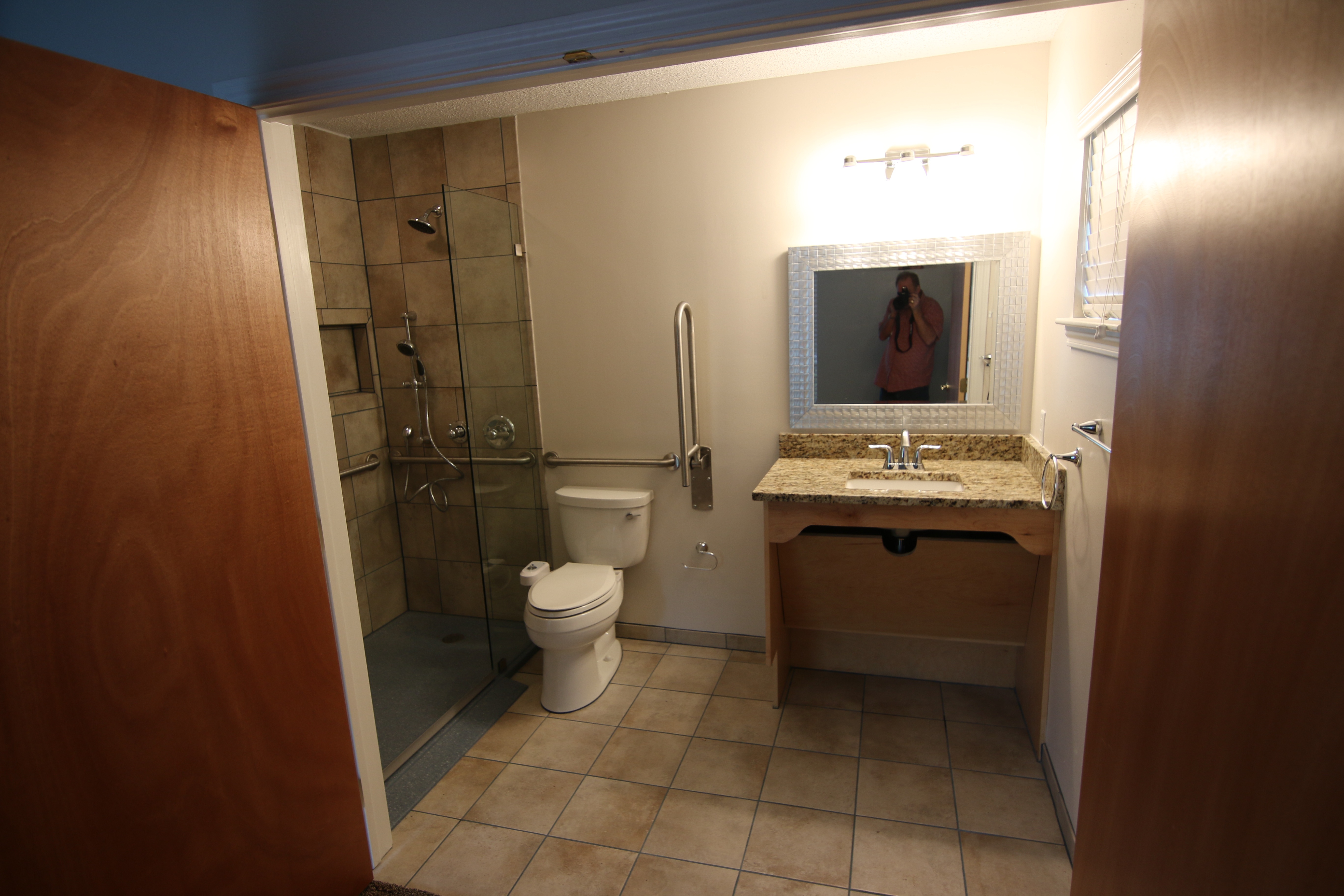 Accessible bathroom designs Austin